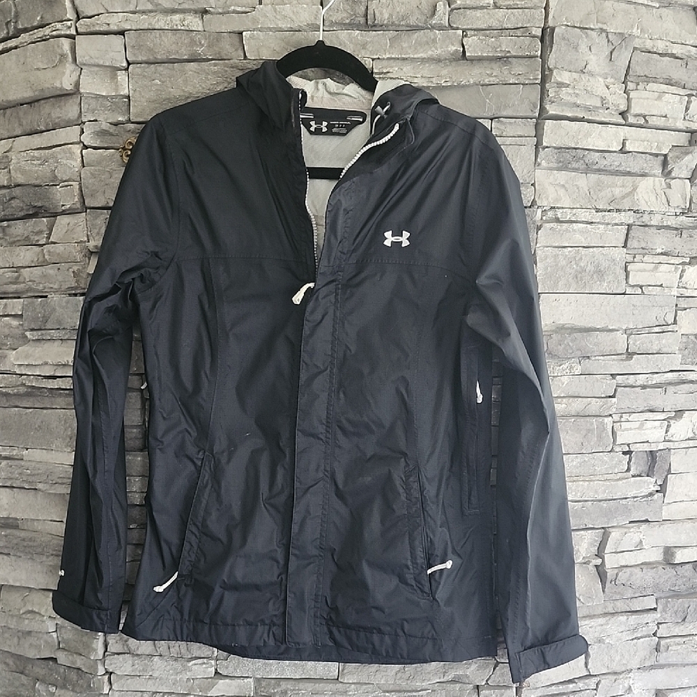 Under Armour Black Rain Jacket